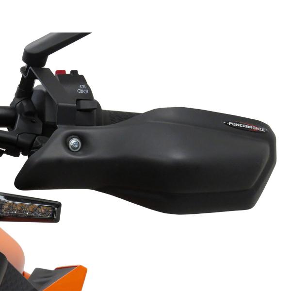 Coppia paramani PowerBronze nero opaco KTM Duke 990 / R 2024