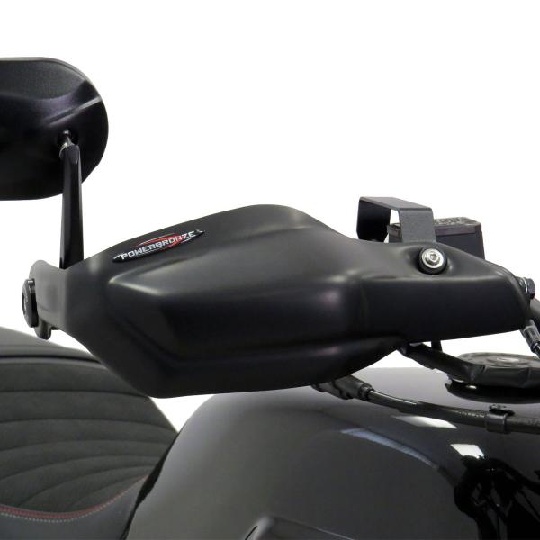 Coppia paramani PowerBronze nero opaco Moto Guzzi V7 Special Edition 2023-2024