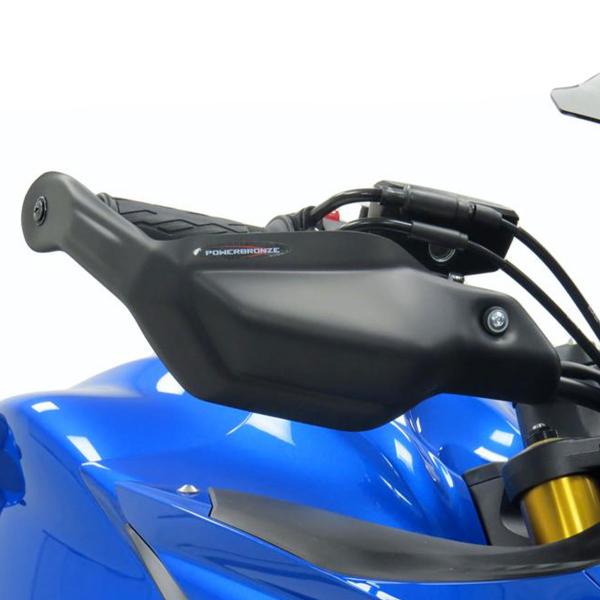 PowerBronze matte black handguards Suzuki GSXS1000F 2015-2020