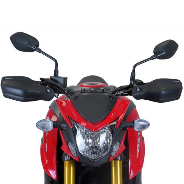 Coppia paramani PowerBronze nero opaco Suzuki GSXS750 2017-2023