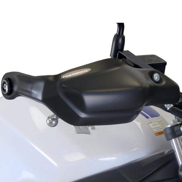 Coppia paramani PowerBronze nero opaco Suzuki SV650A ABS 2016-2024