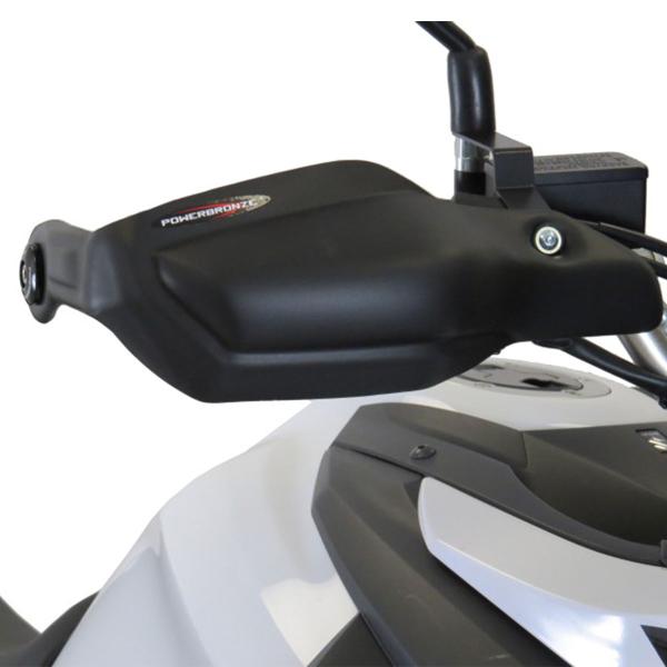 Coppia paramani PowerBronze nero opaco Suzuki Vstrom 650 2017-2024