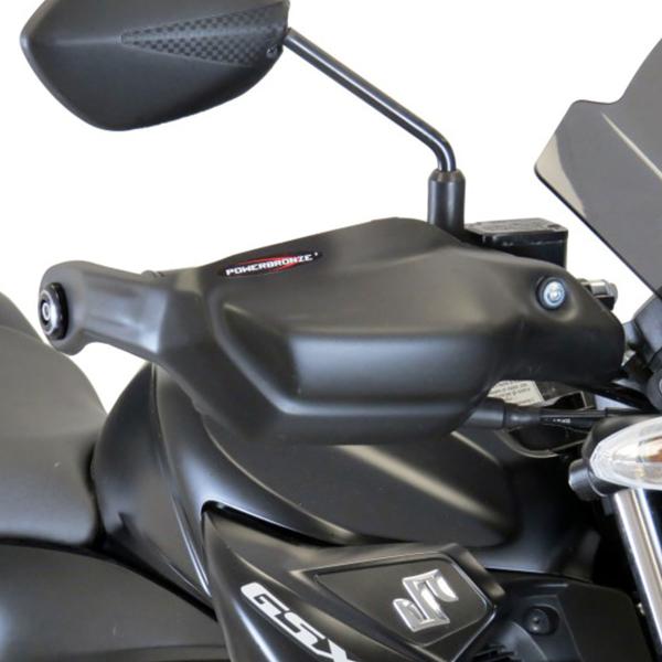 PowerBronze matte black handguards Suzuki GSXS125 2017-2024
