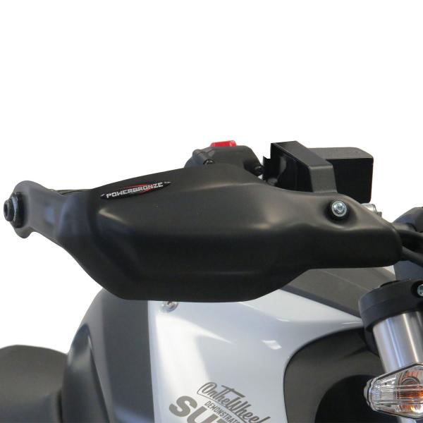 Coppia paramani PowerBronze nero opaco Suzuki GSX8S 2023-2024