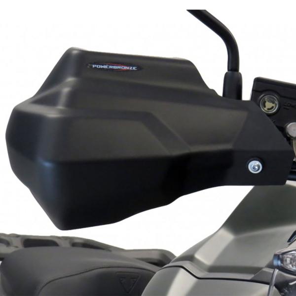 Coppia paramani PowerBronze nero opaco Triumph Tiger Explorer 1200 2016-2017