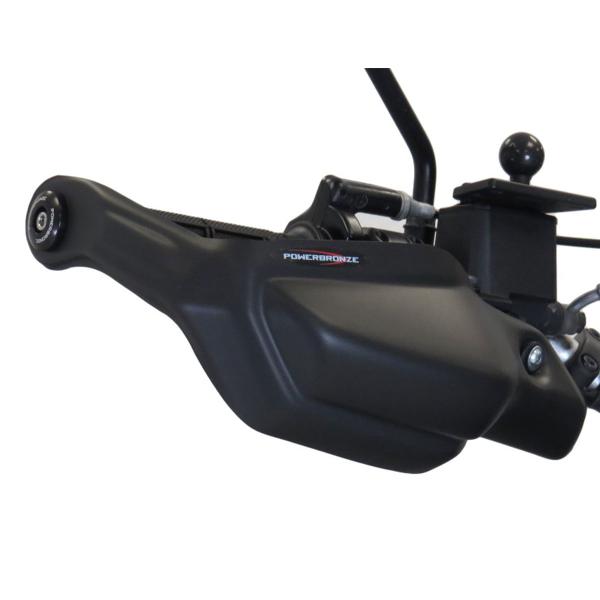 Coppia paramani PowerBronze nero opaco Triumph Street Scrambler 900 2017-2022