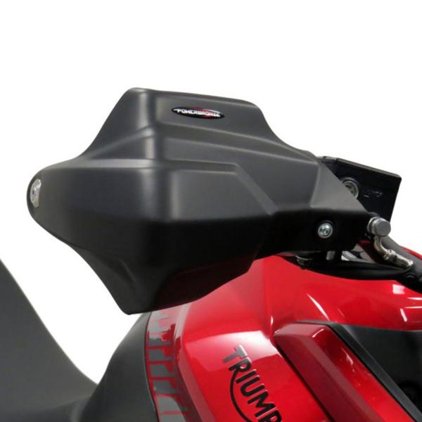 Coppia paramani PowerBronze nero opaco Triumph Tiger 660 Sport 2022-2024