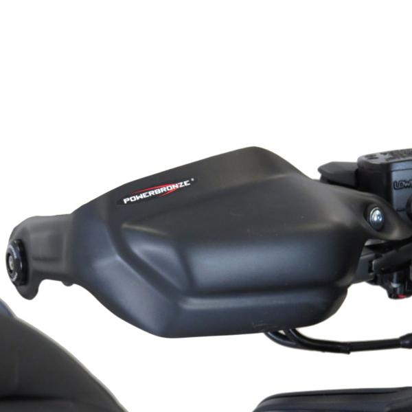 PowerBronze matte black handguards Yamaha Tmax 560 2020-2024