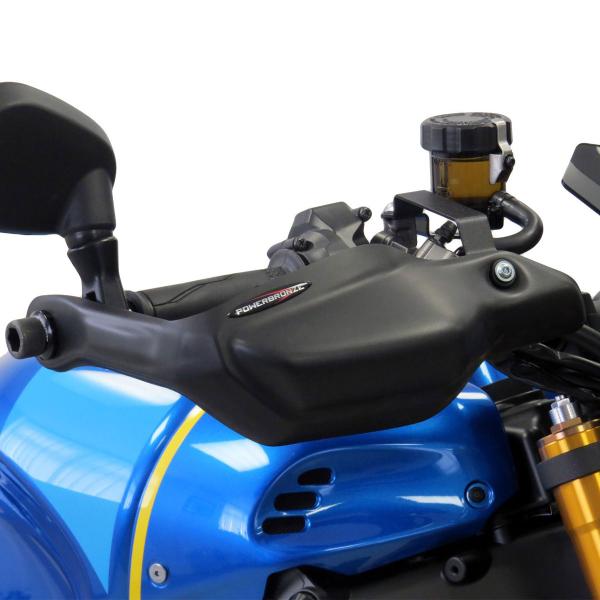 Coppia paramani PowerBronze nero opaco Yamaha XSR900 2022-2024