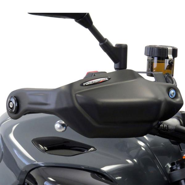 Coppia paramani PowerBronze nero opaco Yamaha MT10 2022-2024