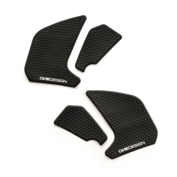 Onedesign Black side Tank Grips Yamaha MT07 2018-2024