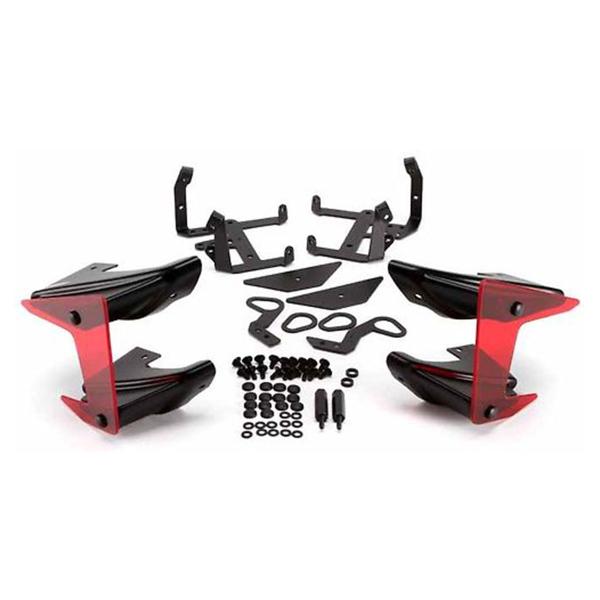 Ali laterali Puig Nero/Rosso Yamaha MT09 2017-2020