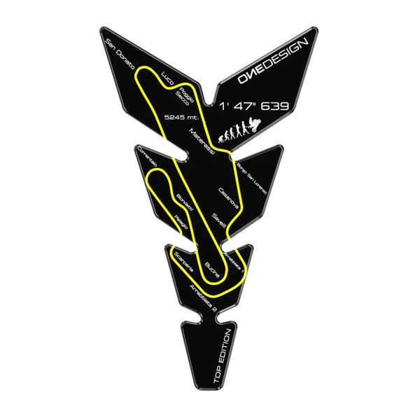 Puig Black Mugello Tank Pad