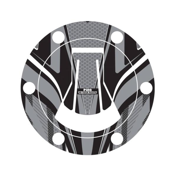 Puig Grey Radikal Fuel Cap Cover Aprilia RS660 2021-2025