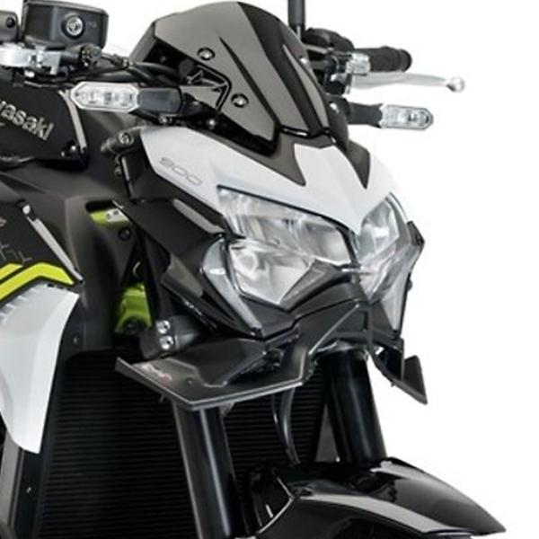 Ali frontali Puig Nere Kawasaki Z900 2020-2025