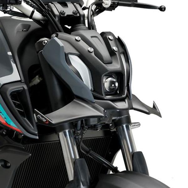 Ali laterali Puig Nero Opaco Yamaha MT07 2021-2024
