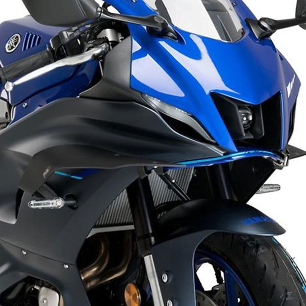 Ali laterali Puig Nero Opaco Yamaha R7 2022-2025