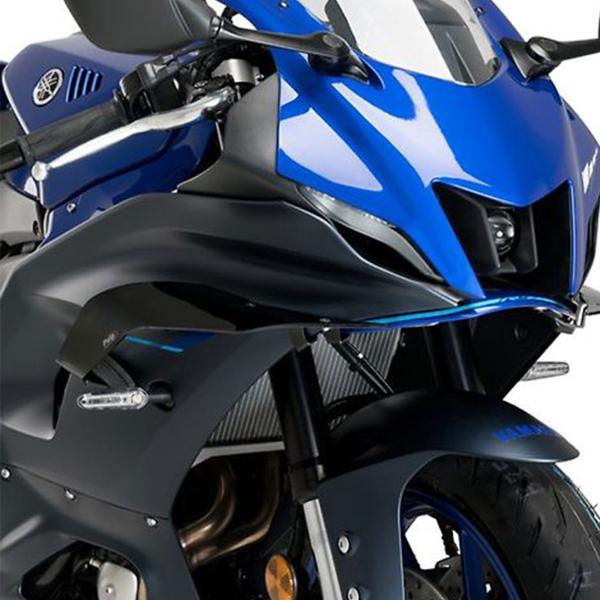 Ali laterali Puig Nero Lucido Yamaha R7 2022-2025