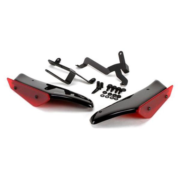Ali laterali Puig Nero/Rosso Honda CBR650R 2021-2025