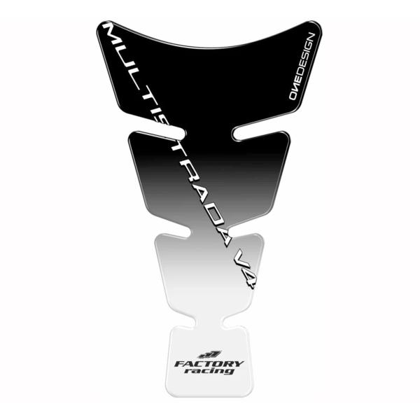 Puig Black Spirit Tank Pad Ducati Multistrada V4 2021-2025