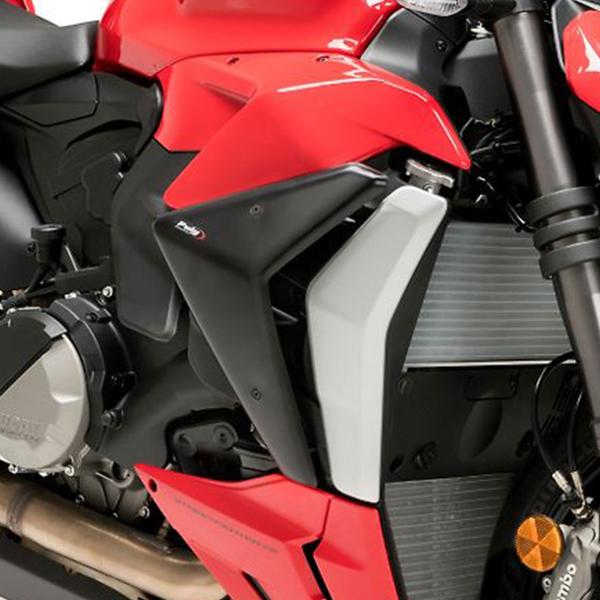 Ali laterali Puig Nero Opaco Ducati Streetfighter V2 2022-2024