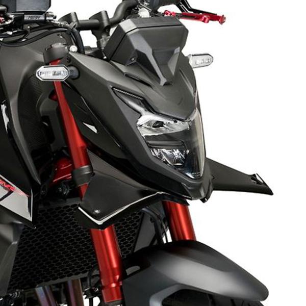 Ali frontali Puig Nero Lucido Honda CB750 Hornet 2023-2024