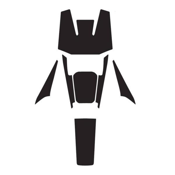 Puig Black Scooter Scratch Savers Honda ADV 350 2022-2025