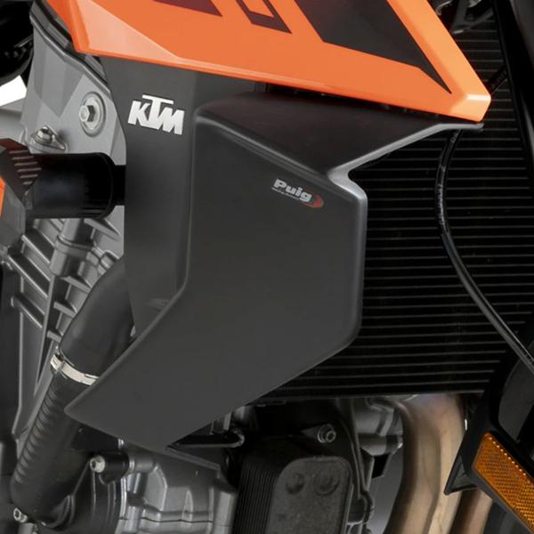 Ali laterali Puig Nero Opaco KTM Duke 990/R 2024-2025
