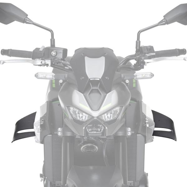 Ali laterali Puig Carbon Look Kawasaki Z900 2025