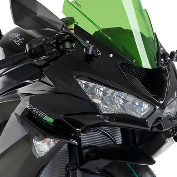 Ali laterali Puig Nero Kawasaki Ninja ZX6R 2018-2023