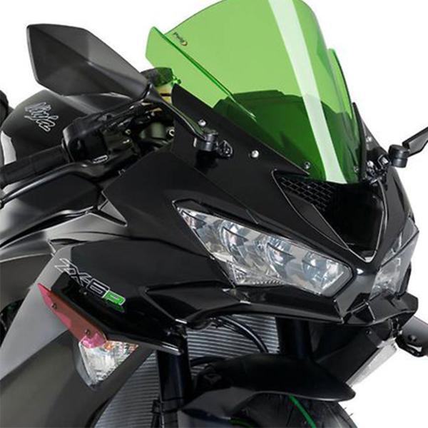 Ali laterali Puig Nero/Rosso Kawasaki Ninja ZX6R 2018-2023
