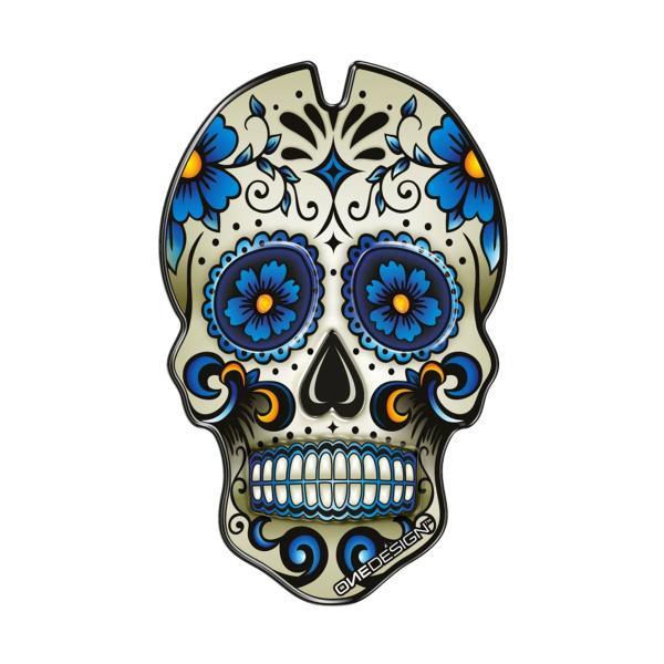 Puig Blue Skull Tank Pad