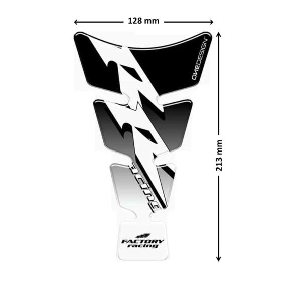 Puig Black Spirit Tank Pad