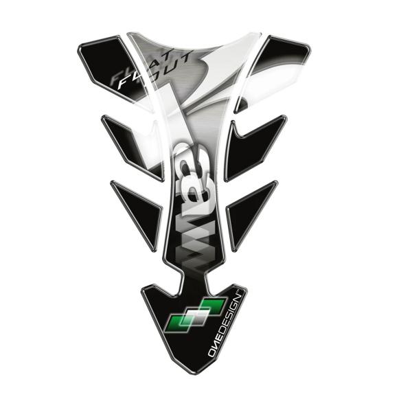 Puig Silver Future Kawasaki Tank Pad