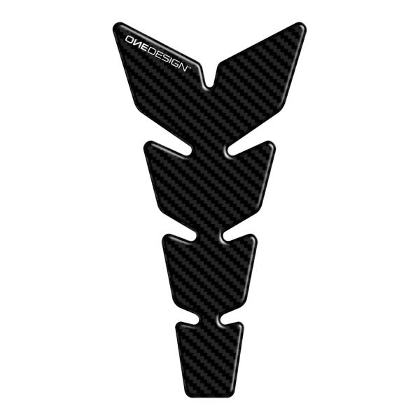 Puig Carbon Look Leather Tank Pad