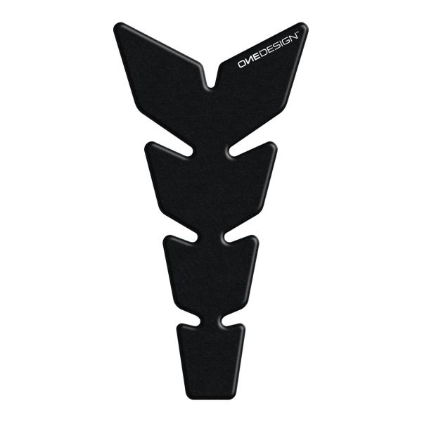 Puig Black Leather Tank Pad