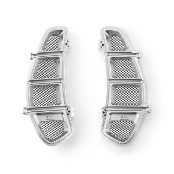 Griglie di aereazione laterali Rizoma silver Vespa GTS 2015-2017