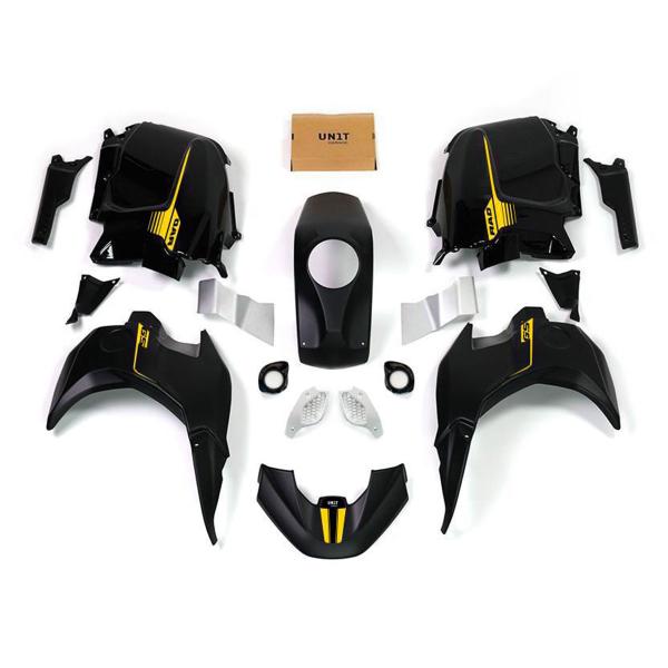 Unit Garage black/yellow Fairing kits RAD BMW R1250GS 2017-2024