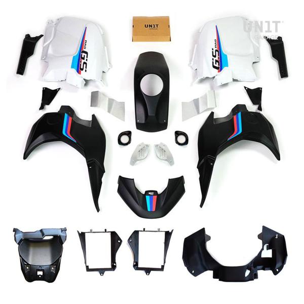 Unit Garage black/white Fairing kits RAD BMW R1200GS 2013-2016