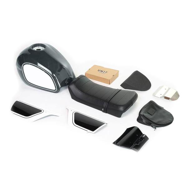 Unit Garage dark gray Tank/seat kit with fuel level Ducati Desert Sled 800 2017-2024