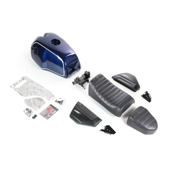 Unit Garage blue Fuel Tank/black bag BMW RnineT Scrambler