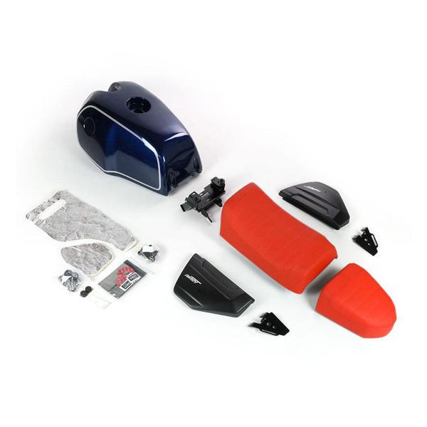 Unit Garage blue Fuel Tank/orange bag BMW RnineT Scrambler