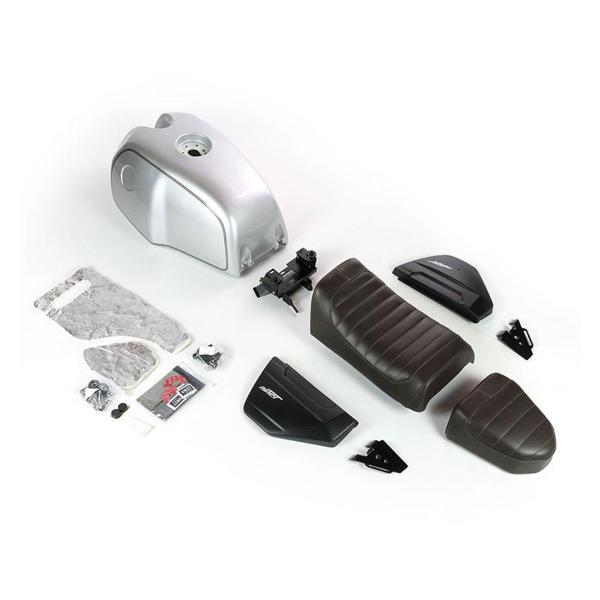 Unit Garage gray Fuel Tank/brown saddle BMW RnineT Scrambler