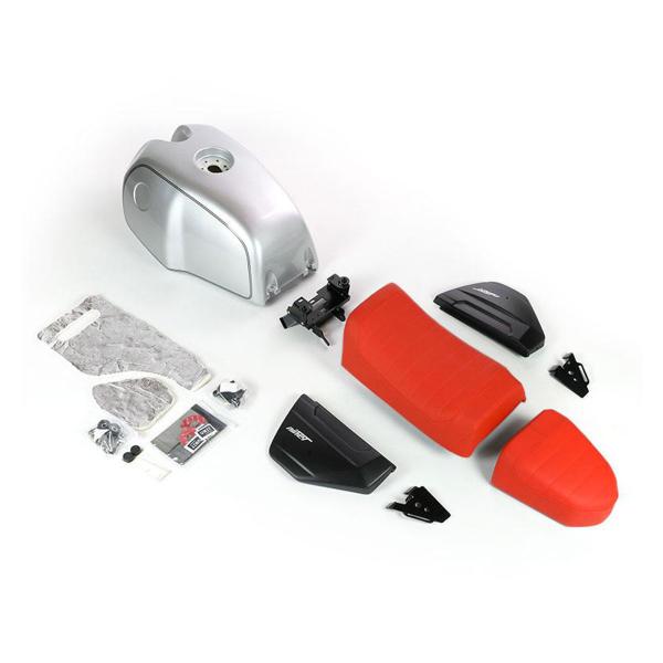 Unit Garage gray Fuel Tank/orange saddle BMW RnineT Scrambler