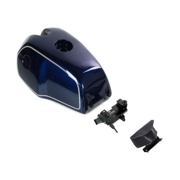 Unit Garage blue Fuel Tank/black bag BMW RnineT Scrambler