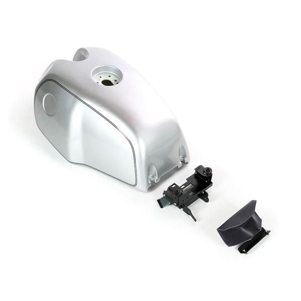 Unit Garage gray Fuel Tank/black bag BMW RnineT Scrambler