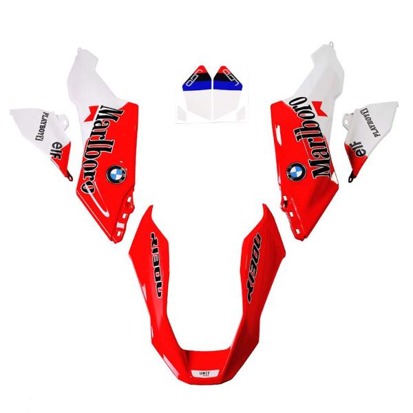 Kit carene GR86 Unit Garage bianco/rosso BMW R1300GS 2023-2024