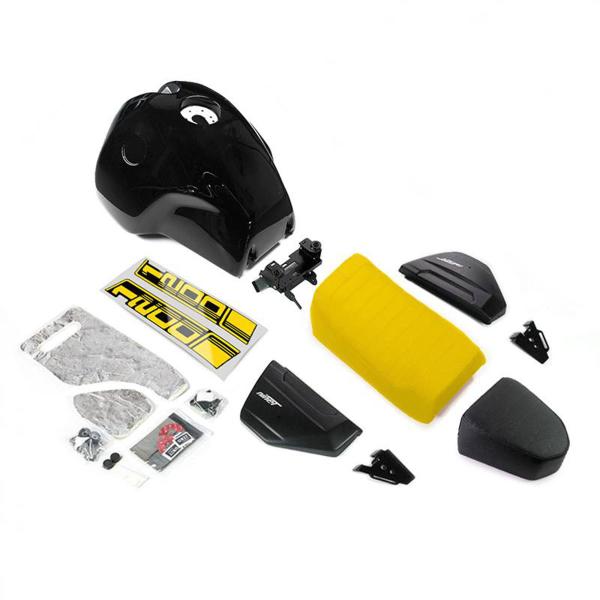 Unit Garage 40th black/yellow Tank/seat kit BMW RnineT Scrambler