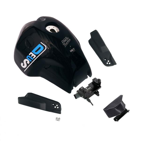 Unit Garage black Deus enduro 22.5L fuel tank BMW RnineT