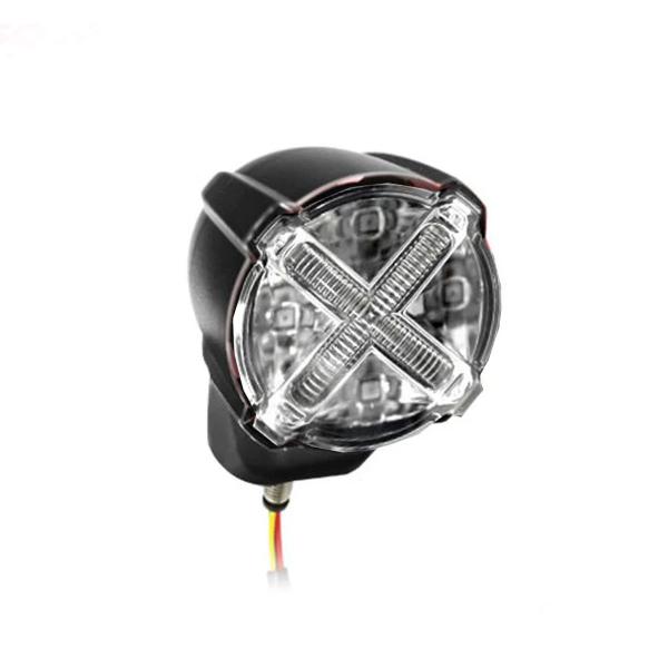 Fanale posteriore Stop led universale KOSO GT-02S vetro trasparente